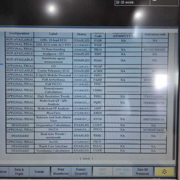 GE Healthcare Carescape B650 Neonatal Care Patient Monitor