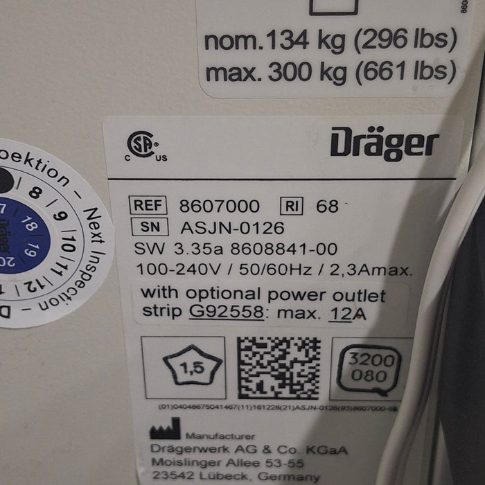 Draeger Medical Fabius GS Premium Anesthesia Machine