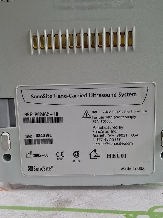 Sonosite 180 Plus Portable Ultrasound