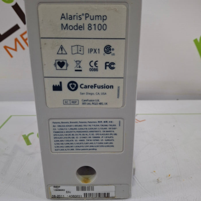 CareFusion Alaris 8100 LVP Infusion Pump Module