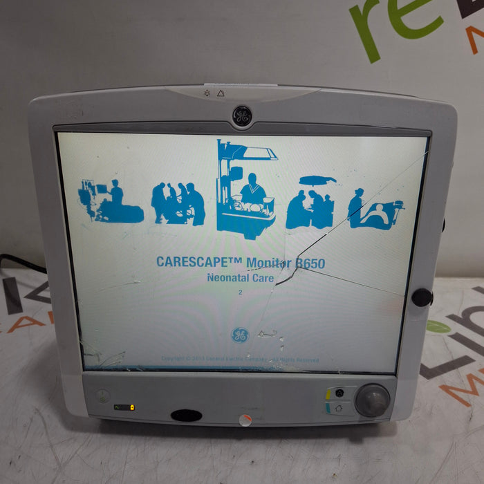 GE Healthcare Carescape B650 Neonatal Care Patient Monitor