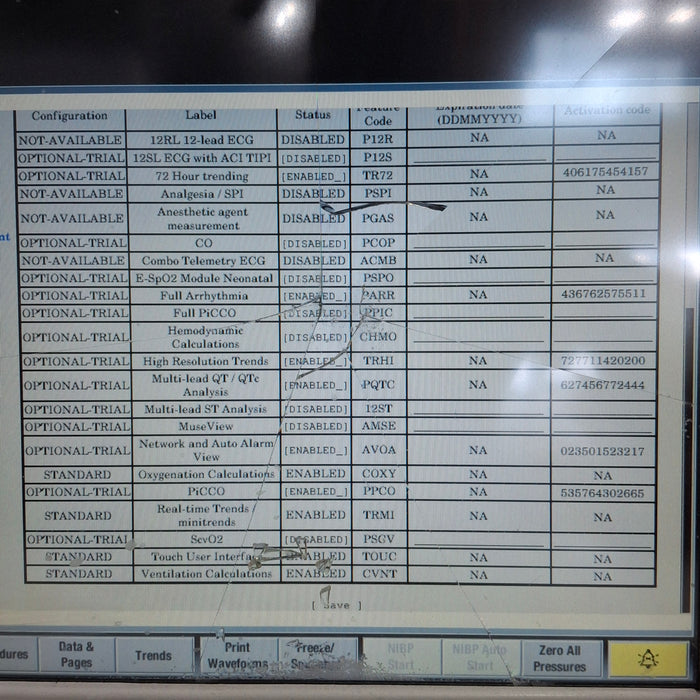GE Healthcare Carescape B650 Neonatal Care Patient Monitor