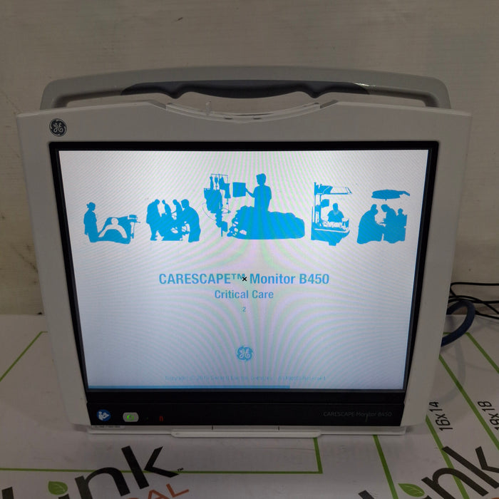 GE Healthcare Carescape B450 Critical Care Patient Monitor