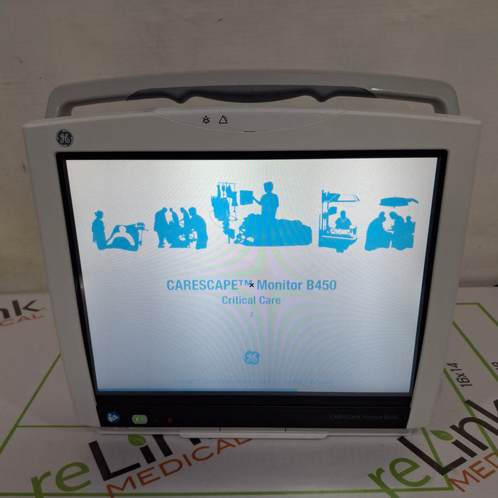 GE Healthcare Carescape B450 Critical Care Patient Monitor
