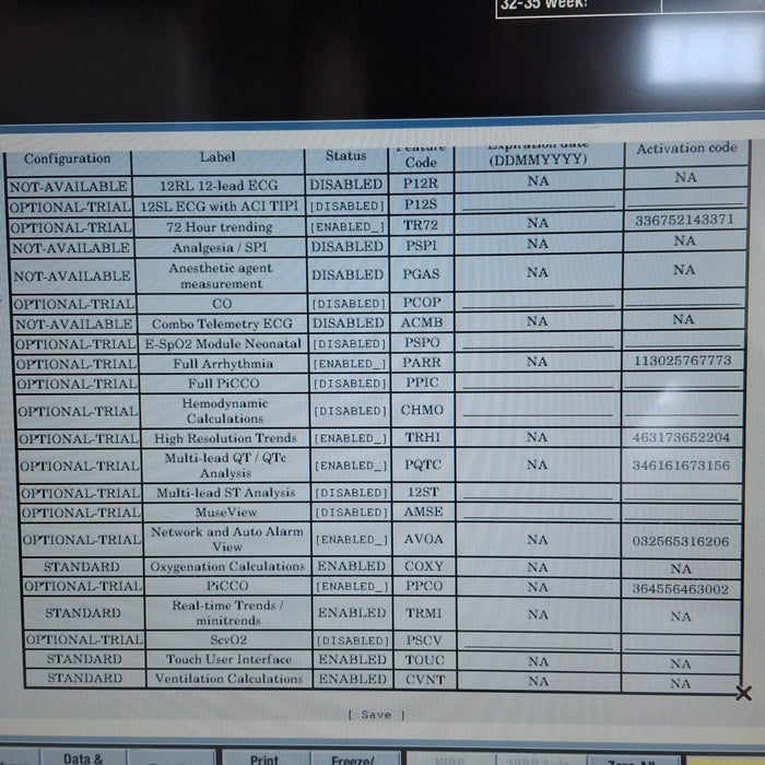 GE Healthcare Carescape B650 Neonatal Care Patient Monitor