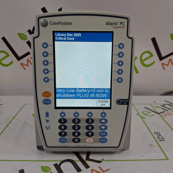 CareFusion Alaris 8015 Small Screen POC Infusion Pump
