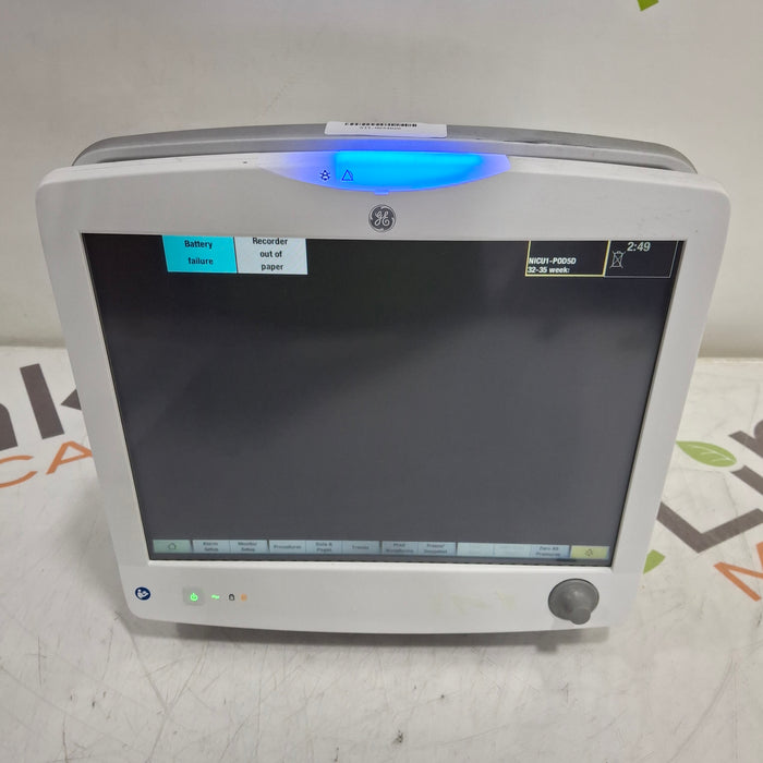 GE Healthcare Carescape B650 Neonatal Care Patient Monitor