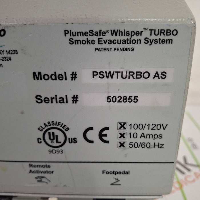 Buffalo Filter PWSTURBO AS Smoke Evacuation System