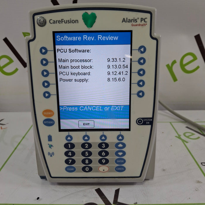 CareFusion Alaris 8015 Large Screen POC Infusion Pump