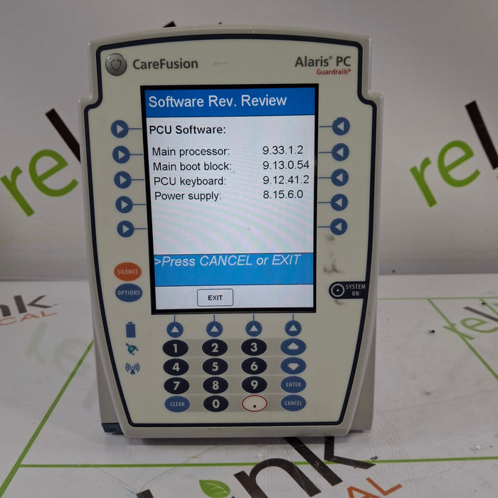CareFusion Alaris 8015 Large Screen POC Infusion Pump