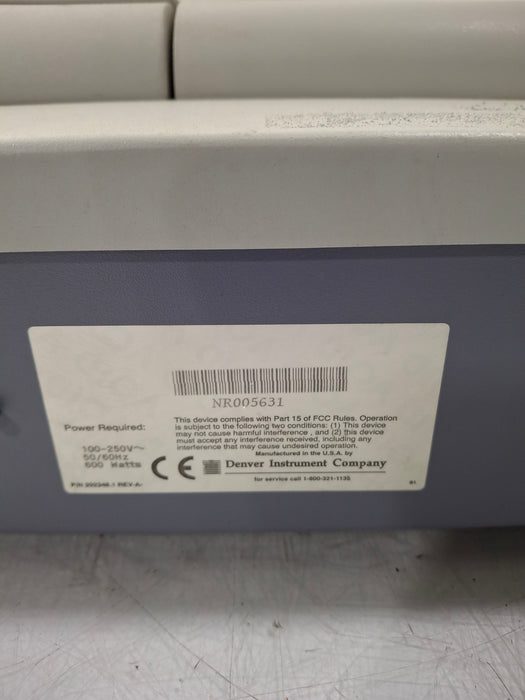 Denver Instrument Omnimark Mark 2 Standard Moisture Analyzer