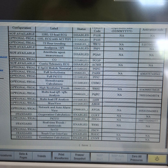GE Healthcare Carescape B650 Neonatal Care Patient Monitor