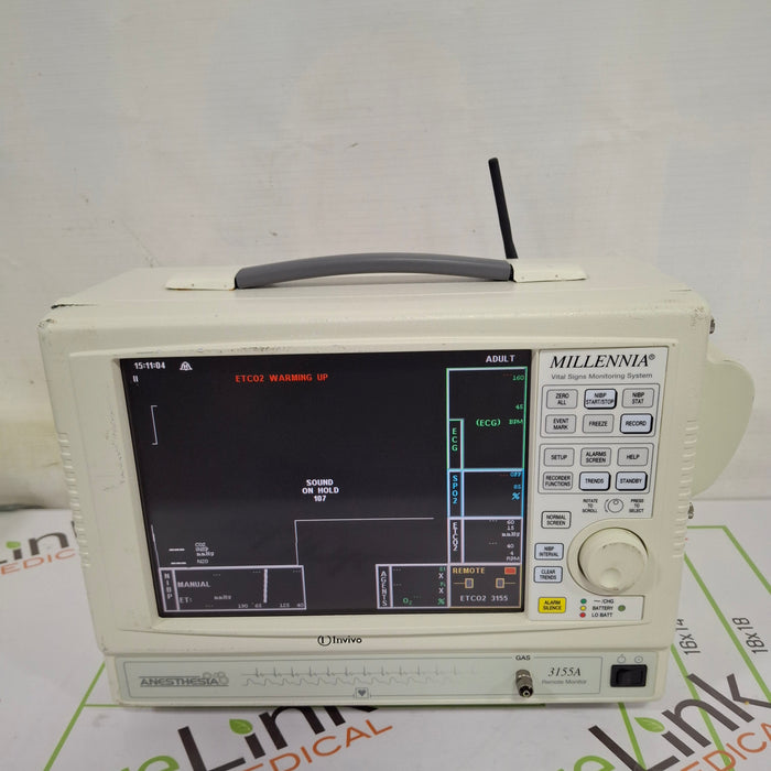 Invivo MDE Millennia 3155A Vital Signs Monitoring System