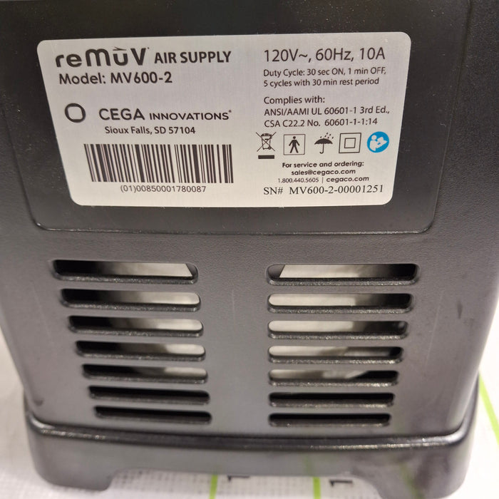 CEGA Innovations reMuV Air Supply Pump