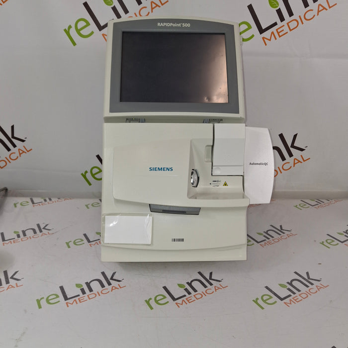 Siemens Rapidpoint 500 Blood Gas Analyzer