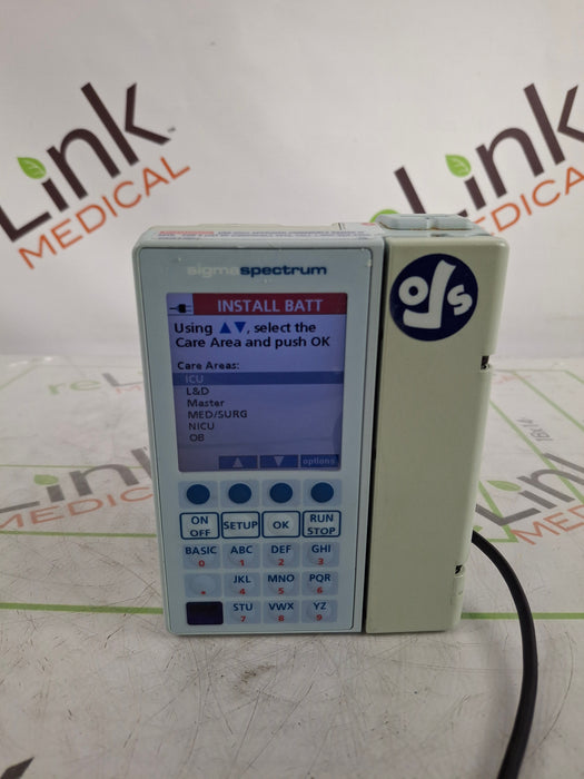 Baxter Sigma Spectrum 6.05.14 without Battery Infusion Pump
