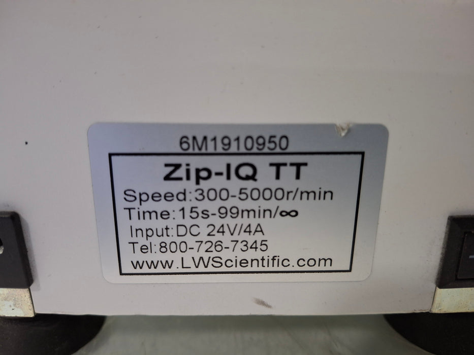 LW Scientific Zip-IQ Centrifuge
