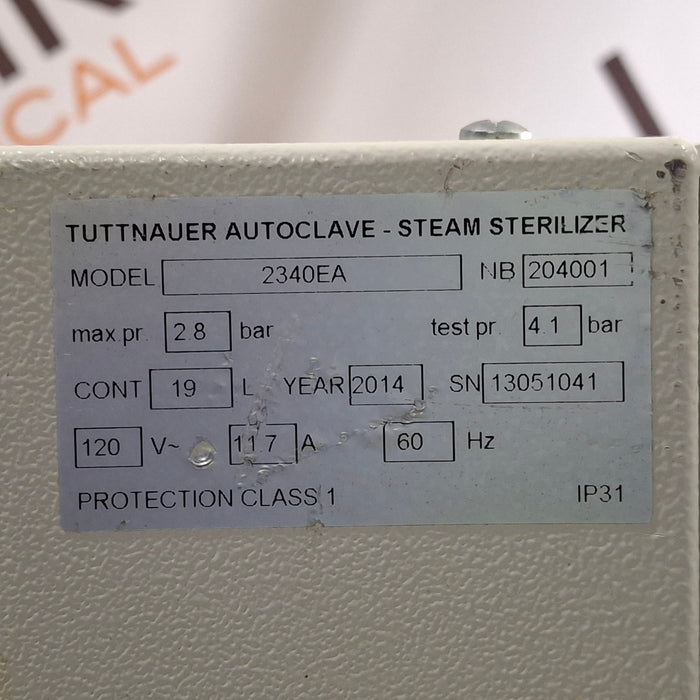 Tuttnauer 2340EA Autoclave