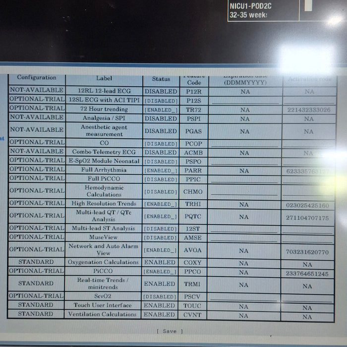 GE Healthcare Carescape B650 Patient Monitor
