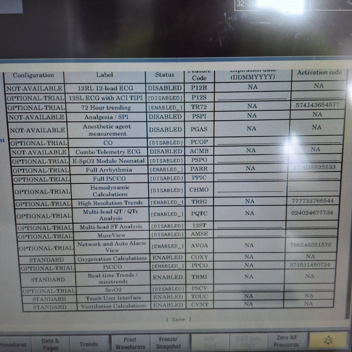 GE Healthcare Carescape B650 Neonatal Care Patient Monitor