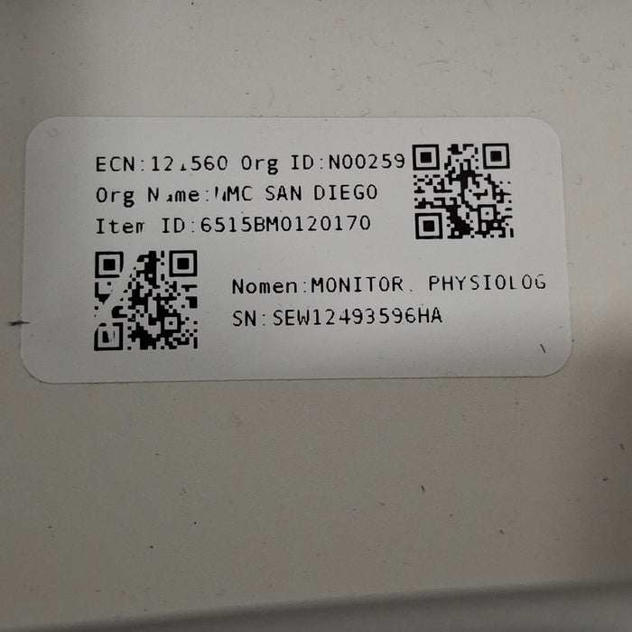 GE Healthcare Carescape B650 Neonatal Care Patient Monitor