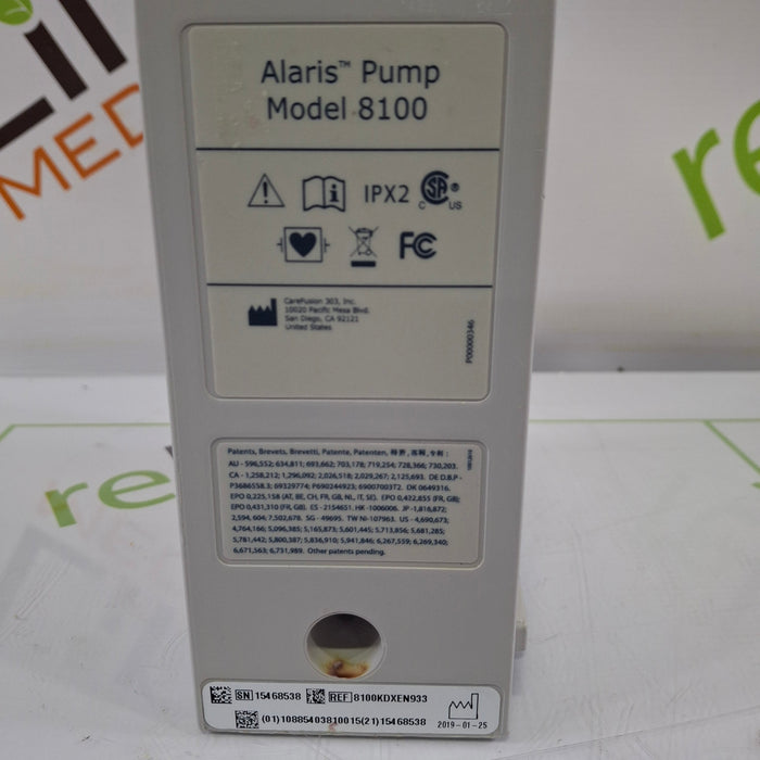 CareFusion Alaris 8100 LVP Infusion Pump Module