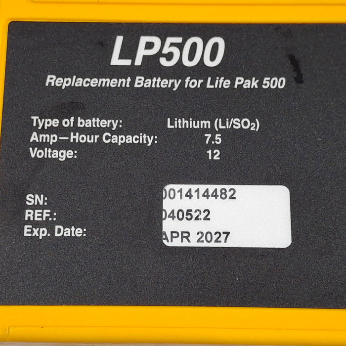 Medtronic Physio Control LifePak 500 AED