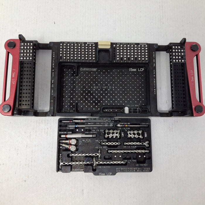 Synthes, Inc. 1.5mm Locking Compression Plate Set Module