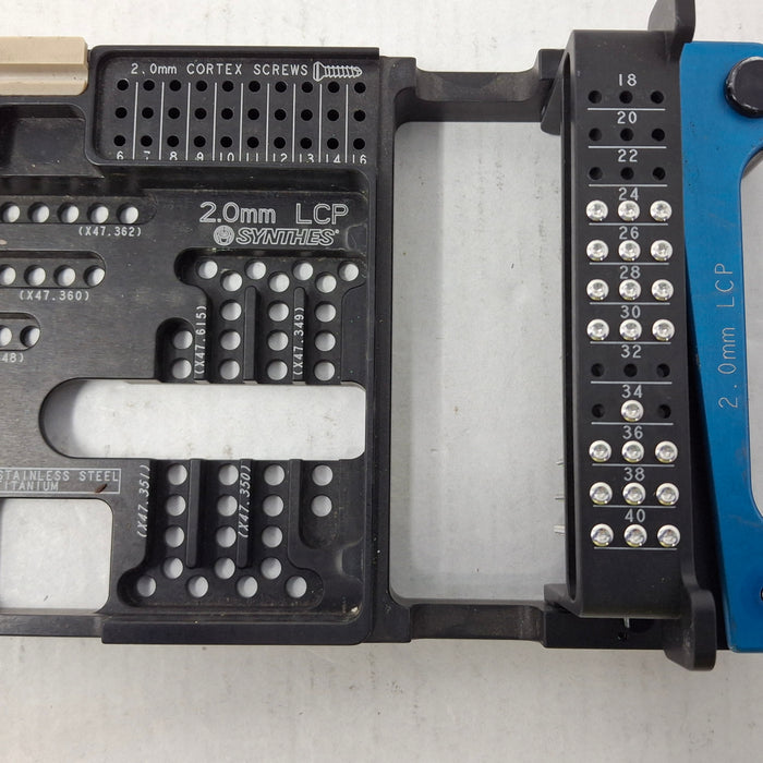 Synthes, Inc. 2.0mm Locking Compression Plate Set Module