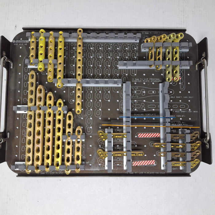 Synthes, Inc. Titanium LCP Small Fragment Instrument and Implant Set
