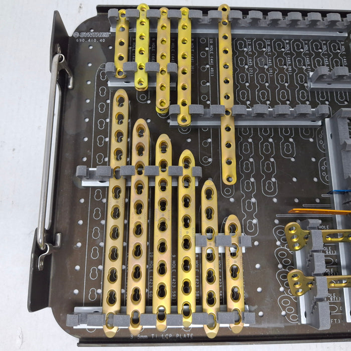 Synthes, Inc. Titanium LCP Small Fragment Instrument and Implant Set
