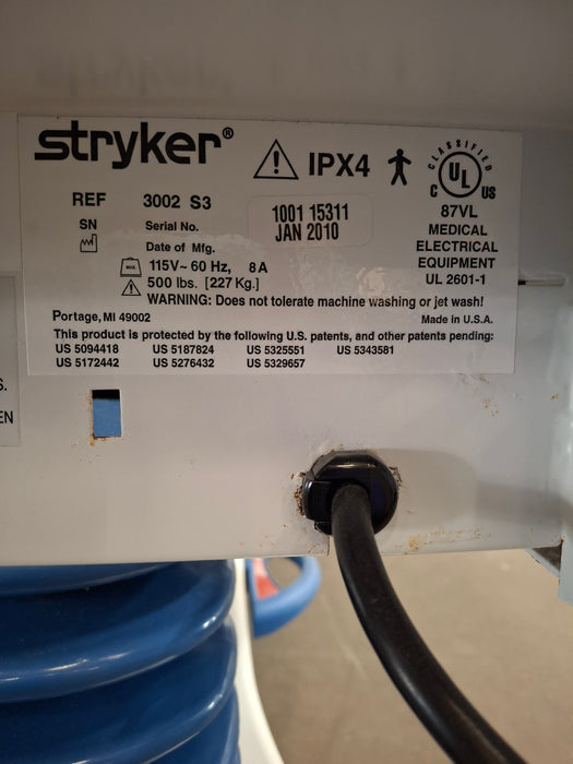 Stryker Secure III 3002 Hospital Bed