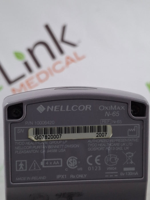 Nellcor Oximax N-65 Pulse Oximeter