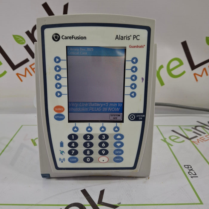 CareFusion Alaris 8015 Small Screen POC Infusion Pump