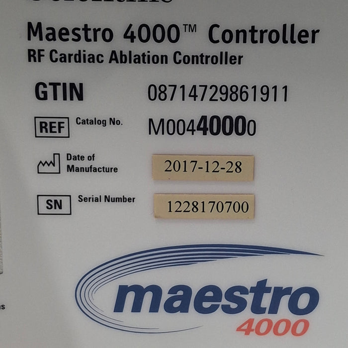 Boston Scientific Maestro 4000 Cardian Ablation System