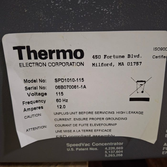Thermo Electron SPD1010-115 Integrated Speedvac