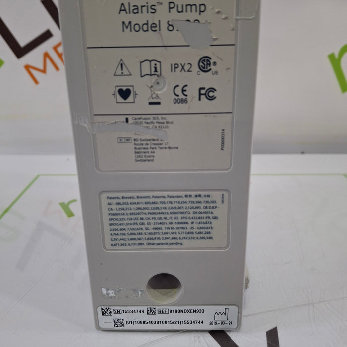 CareFusion Alaris 8100 LVP Infusion Pump Module