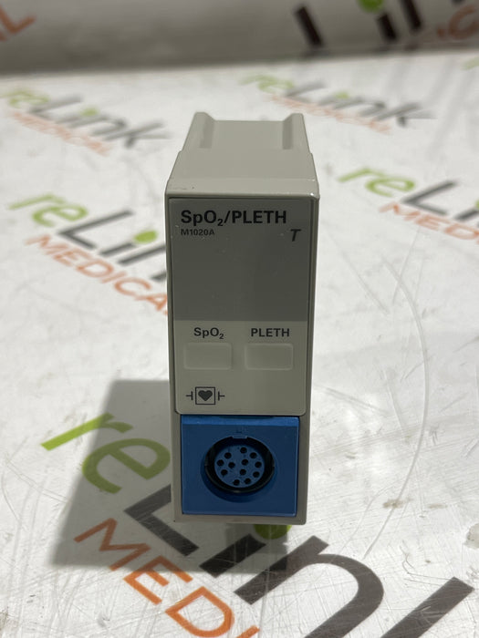 Hewlett Packard M1020A SpO2/PLETH Single Parameter Module