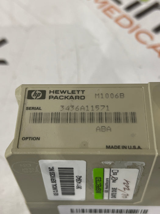 Philips M1006B Single Parameter IBP Module
