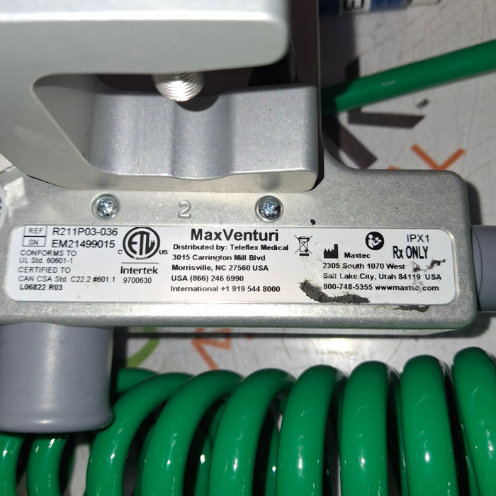 Maxtec, Inc. MaxVenturi Blender w/O2 Analyzer