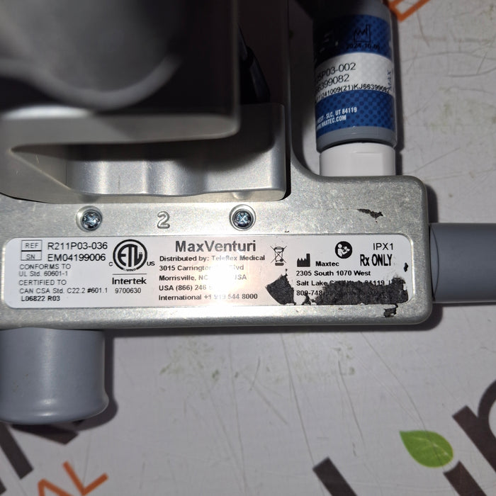 Maxtec, Inc. MaxVenturi Blender w/O2 Analyzer