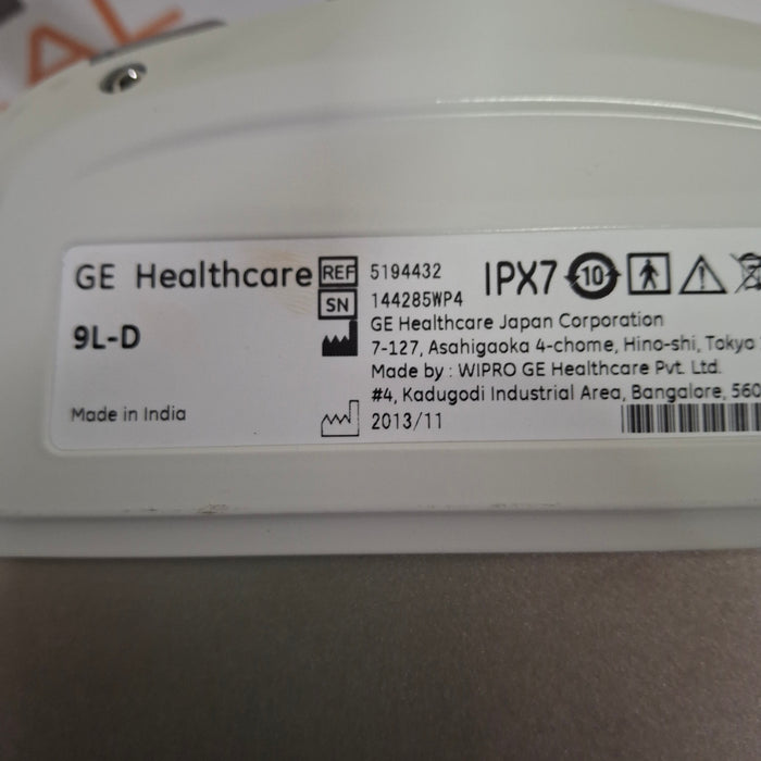 GE Healthcare 9L-D Linear Array Transducer