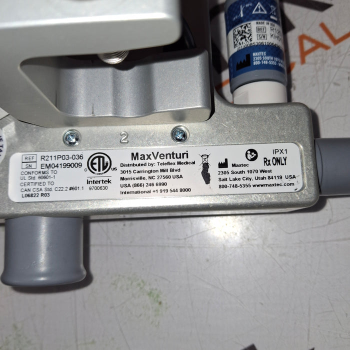 Maxtec, Inc. MaxVenturi Blender w/O2 Analyzer