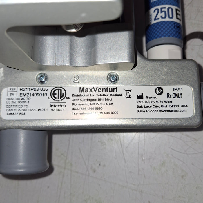 Maxtec, Inc. MaxVenturi Blender w/O2 Analyzer