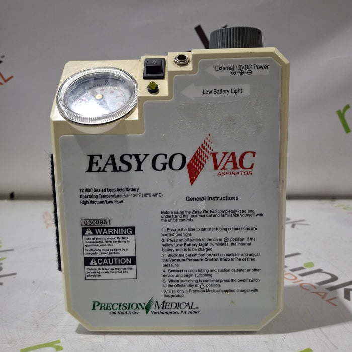 Precision Medical EasyGo Vac Aspirator
