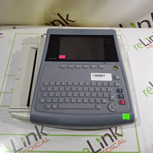 GE Healthcare GE Healthcare MAC 1600 ECG Cardiology reLink Online
