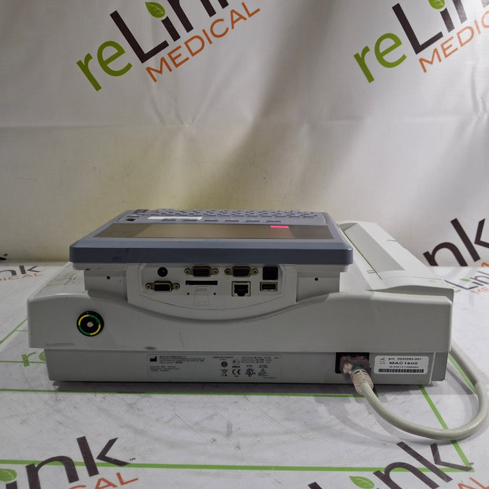 GE Healthcare MAC 1600 ECG