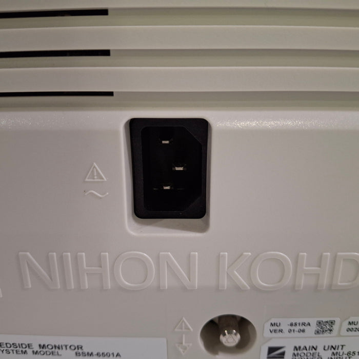 Nihon Kohden BSM-6501A Patient Monitor