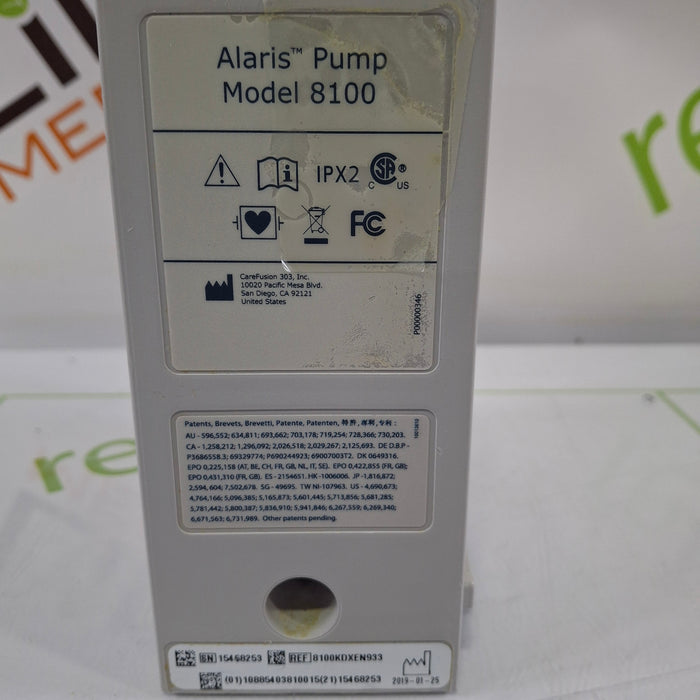 CareFusion Alaris 8100 LVP Infusion Pump Module