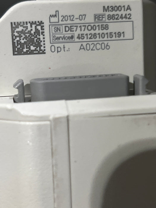 Philips M3001A-A02C06 OxiMax SpO2, NIBP, ECG, Temp, IBP MMS Module